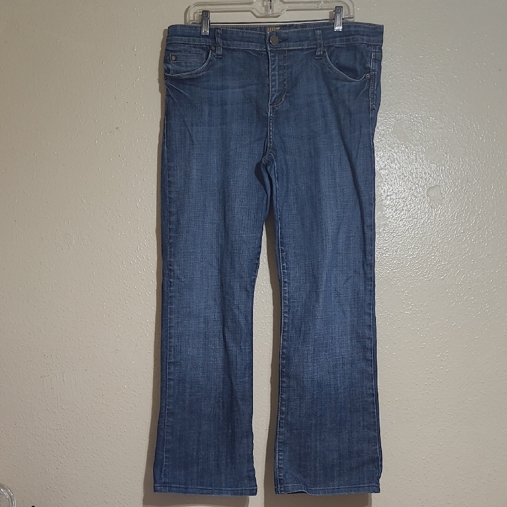 Kut from the Kloth Women's Dark Blue Flare Jeans